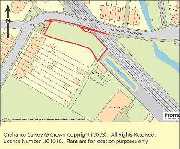 Lot: 7 - PLANNING FOR A PAIR OF DETACHED HOUSES WITH PARKING - 